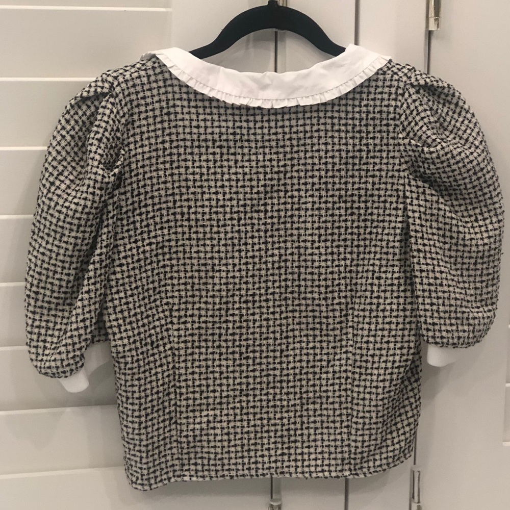 Tweed Collared Blouse - Picture 2 of 3